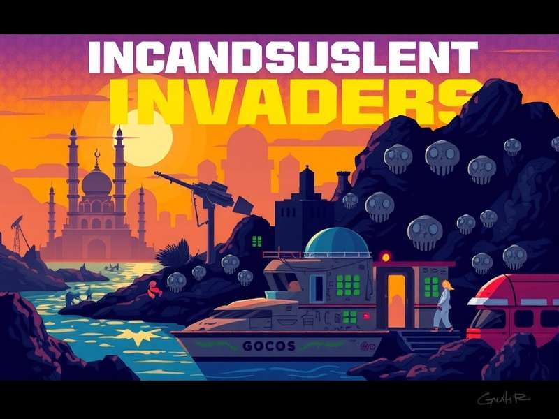 Incandescent Invaders Game Cover Art